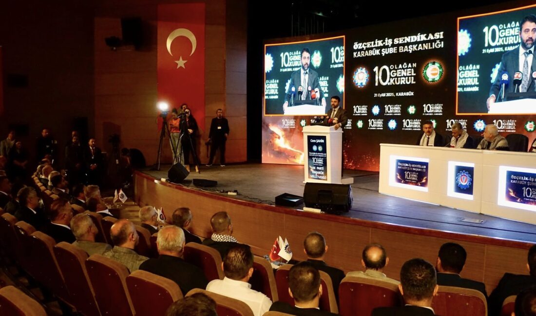  Coşkulu geçen Özçelik İş 10.Olağan Genel Kurulunda Karabük Şubesi