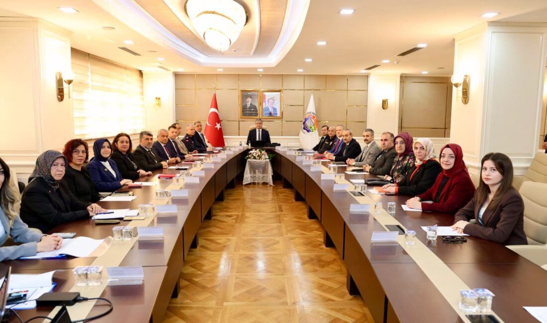 Kadına Yönelik Şiddetle Mücadele Koordinasyon Kurulu Toplantısı, Vali Mustafa Yavuz