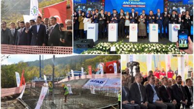 Karabük’te Afet Konutları Temel Atma Töreni gerçekleşti.   Tören Bakan Murat